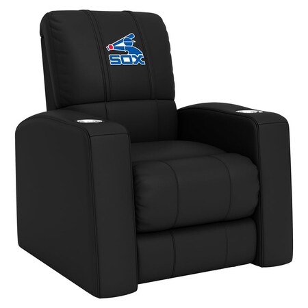 Dreamseat Relax Recliner with Chicago White Sox Cooperstown Secondary Logo XZ418301RHTCDBLK-PSCOOP0136